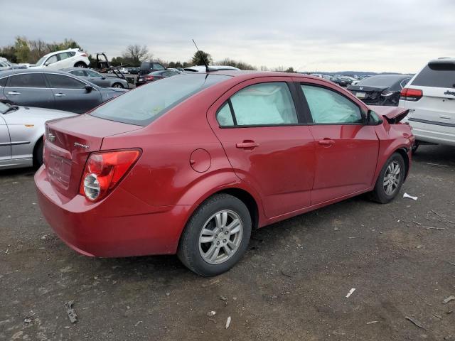 1G1JA5SH6C4148595 - 2012 CHEVROLET SONIC LS RED photo 3