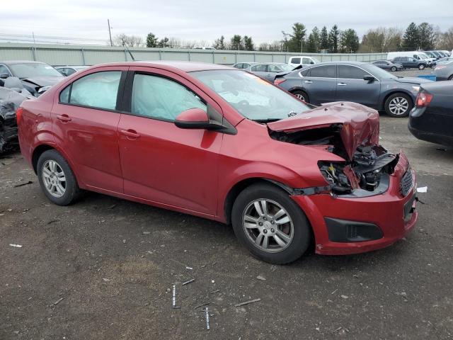 1G1JA5SH6C4148595 - 2012 CHEVROLET SONIC LS RED photo 4