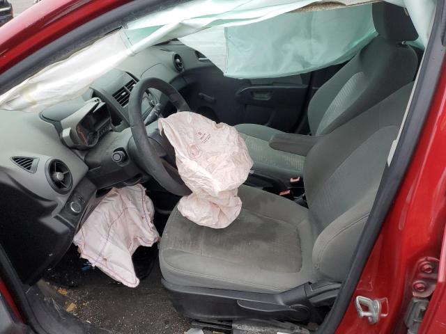 1G1JA5SH6C4148595 - 2012 CHEVROLET SONIC LS RED photo 7
