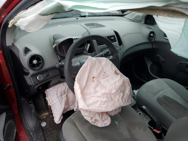 1G1JA5SH6C4148595 - 2012 CHEVROLET SONIC LS RED photo 8