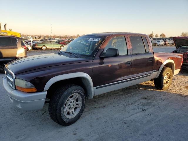 1D7HL48K94S730867 - 2004 DODGE DAKOTA QUA TWO TONE photo 1