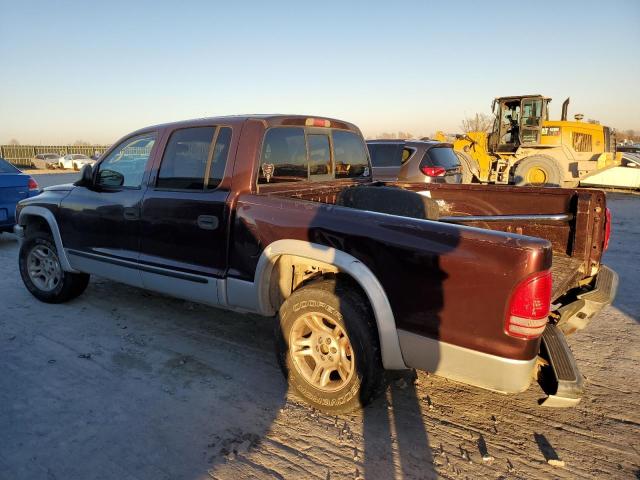 1D7HL48K94S730867 - 2004 DODGE DAKOTA QUA TWO TONE photo 2