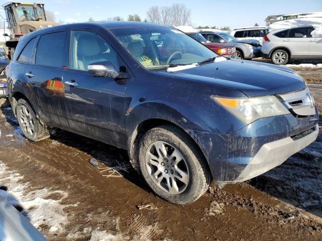 2HNYD28249H510184 - 2009 ACURA MDX BLUE photo 4