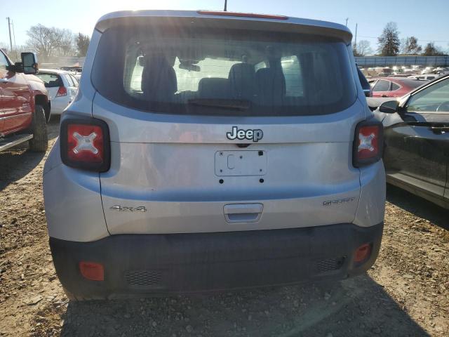 ZACNJBAB6KPK55776 - 2019 JEEP RENEGADE S Gümüş foto 6