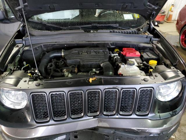 ZACNJDC10MP****** - 2021 JEEP RENEGADE T GRAY photo 12