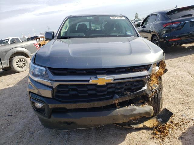 1GCGTCEN5N1237418 - 2022 CHEVROLET COLORADO L GRAY photo 5