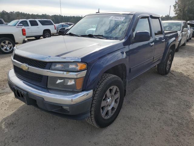 1GCHTDFE8C8161092 - 2012 CHEVROLET COLORADO L BLUE photo 1