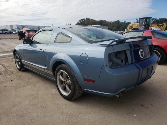 1ZVFT80N055162875 - 2005 FORD MUSTANG TEAL photo 2