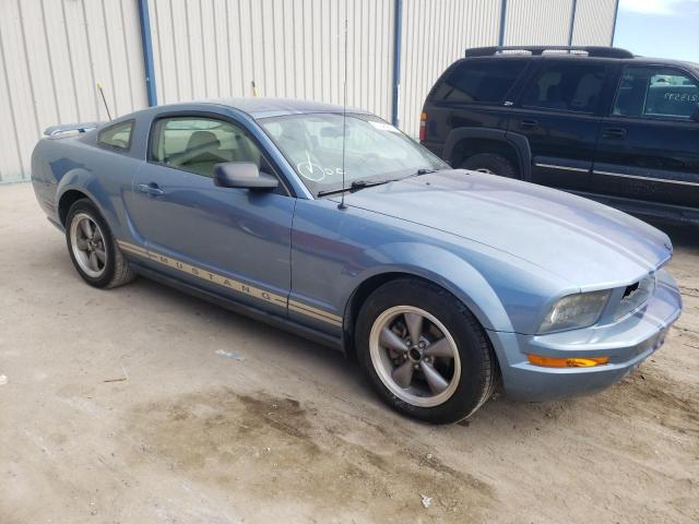 1ZVFT80N055162875 - 2005 FORD MUSTANG TEAL photo 4