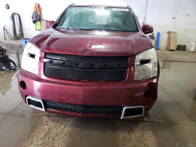 2CNDL937786346681 - 2008 CHEVROLET EQUINOX SP RED photo 5