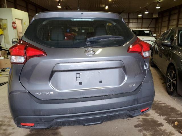 3N1CP5CU5KL550744 - 2019 NISSAN KICKS S GRAY photo 6