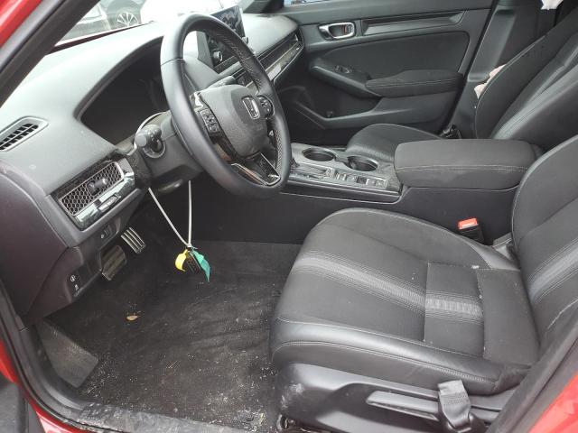 2HGFE2F51NH524546 - 2022 HONDA CIVIC SPOR RED photo 7