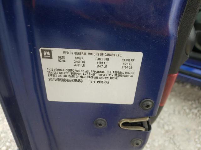 2G1WD58C469325459 - 2006 CHEVROLET IMPALA SUP 蓝色 照片 12