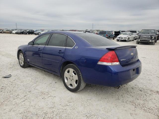 2G1WD58C469325459 - 2006 CHEVROLET IMPALA SUP BLUE photo 2