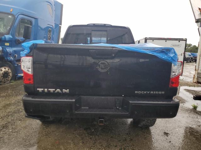 1N6AA1ED3MN508374 - 2021 NISSAN TITAN SV BLACK photo 6