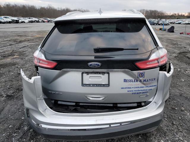 2FMPK4J91KBC31550 - 2019 FORD EDGE SEL SILVER photo 6