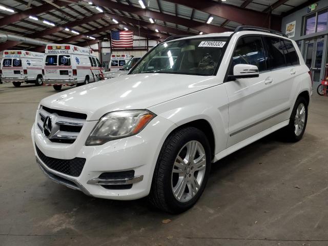 WDCGG0EB8EG322799 - 2014 MERCEDES-BENZ GLK 250 BL WHITE photo 1