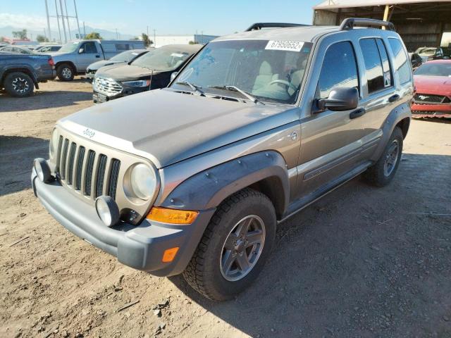 1J4GL38KX6W148413 - 2006 JEEP LIBERTY RE BEIGE photo 1