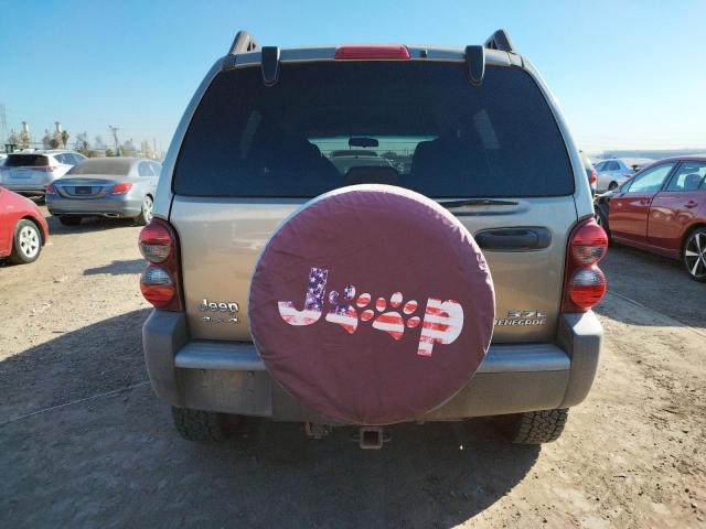 1J4GL38KX6W148413 - 2006 JEEP LIBERTY RE BEIGE photo 6