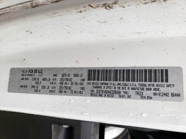 3C6TRVAGXHE528330 - 2017 RAM PROMASTER Ağ foto 10