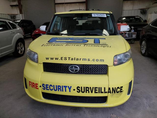 JTLKE50E191062361 - 2009 TOYOTA SCION XB ყვითელი ფოტო 5