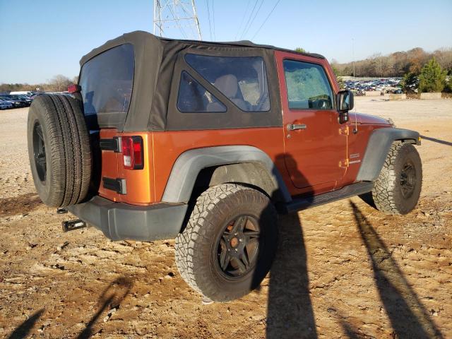1J4AA2D17BL514827 - 2011 JEEP WRANGLER S ORANGE photo 3