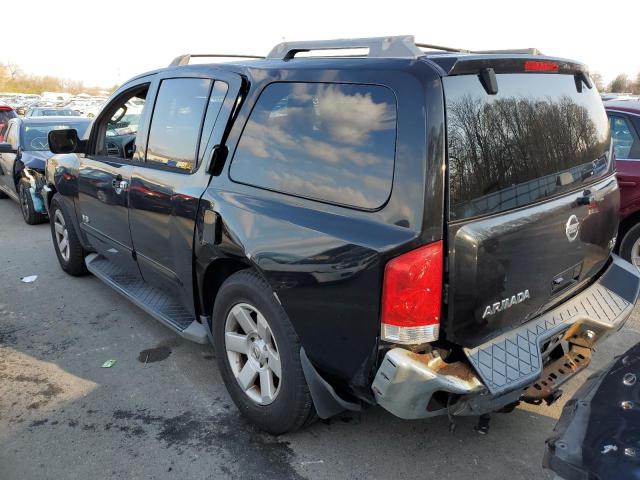 5N1AA08B76N732110 - 2006 NISSAN ARMADA SE BLACK photo 2