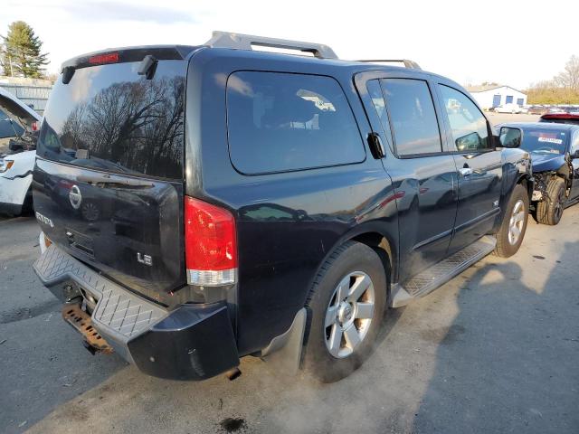 5N1AA08B76N732110 - 2006 NISSAN ARMADA SE BLACK photo 3