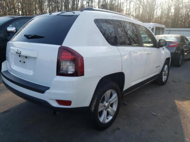 1C4NJDBB3ED751943 - 2014 JEEP COMPASS SP WHITE photo 3