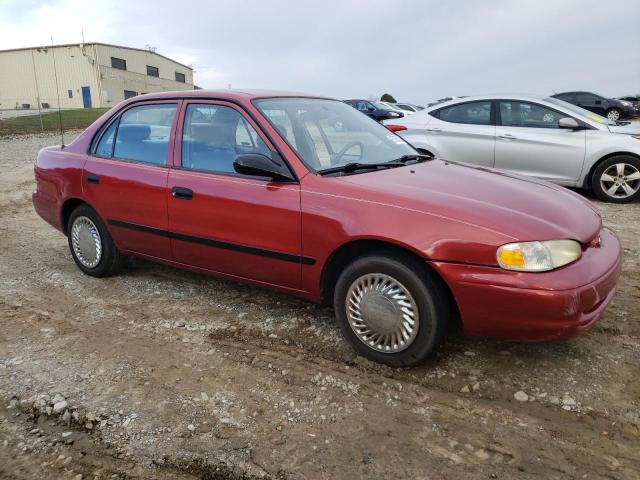 1Y1SK52851Z449055 - 2001 CHEVROLET GEO PRIZM 红色 照片 4