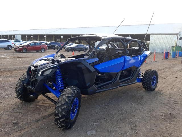 3JBVNAV44MK002134 - 2021 CAN-AM MAVERICK X BLUE photo 2