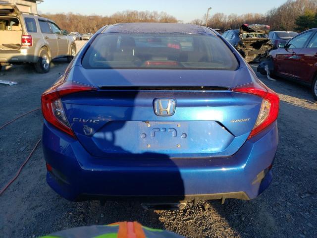 2HGFC2F84KH601423 - 2019 HONDA CIVIC SPOR Көк фото 6