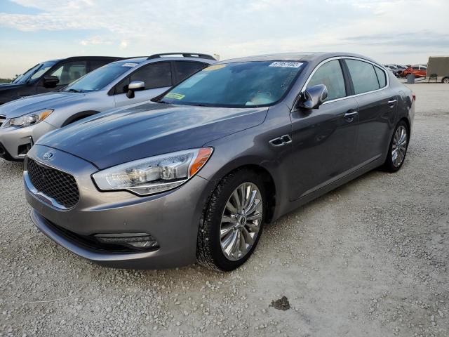 KNALW4D45F6022157 - 2015 KIA K900 GRAY photo 1