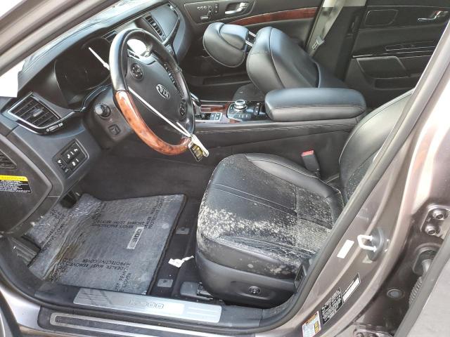 KNALW4D45F6022157 - 2015 KIA K900 GRAY photo 7