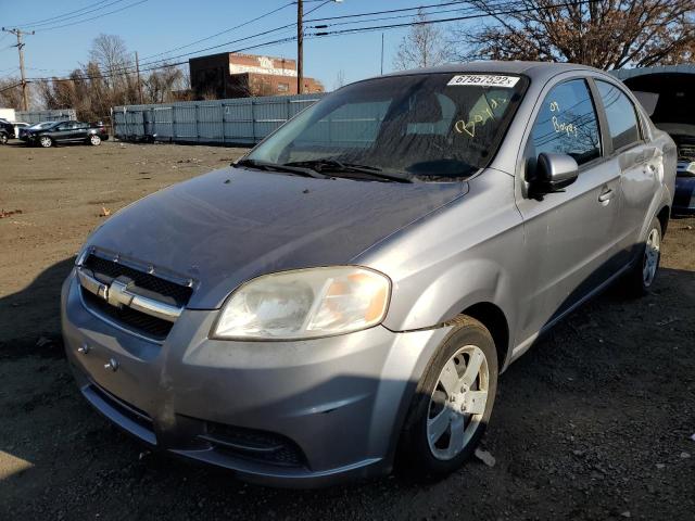 KL1TD56E59B349164 - 2009 CHEVROLET AVEO LS 银色 照片 1