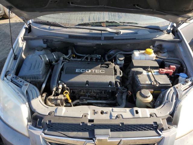 KL1TD56E59B349164 - 2009 CHEVROLET AVEO LS 银色 照片 11