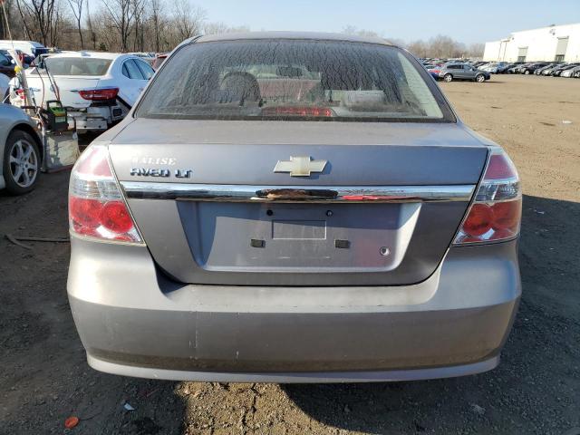 KL1TD56E59B349164 - 2009 CHEVROLET AVEO LS SILVER photo 6