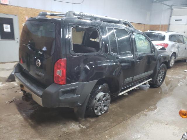 5N1AN0NW2EN808648 - 2014 NISSAN XTERRA X BLACK photo 3