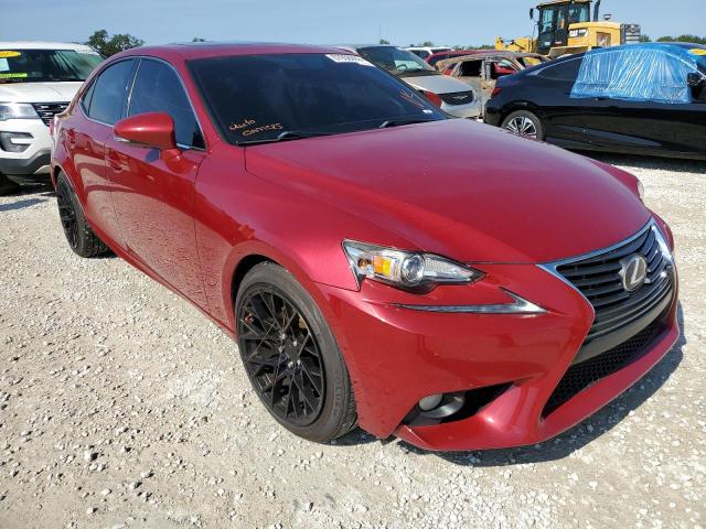 JTHBF1D24E5039854 - 2014 LEXUS IS 250 RED photo 4