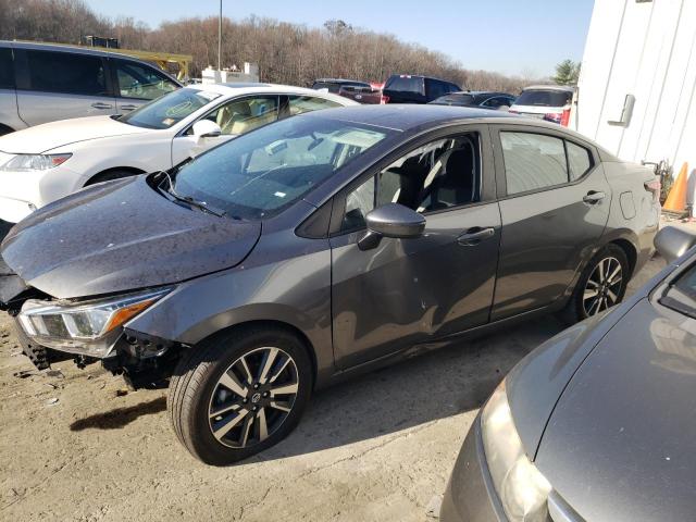 3N1CN8EV3ML891754 - 2021 NISSAN VERSA SV GRAY photo 1