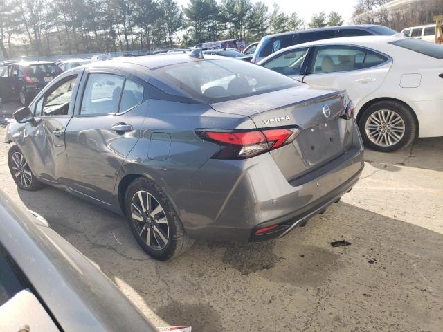 3N1CN8EV3ML891754 - 2021 NISSAN VERSA SV GRAY photo 2