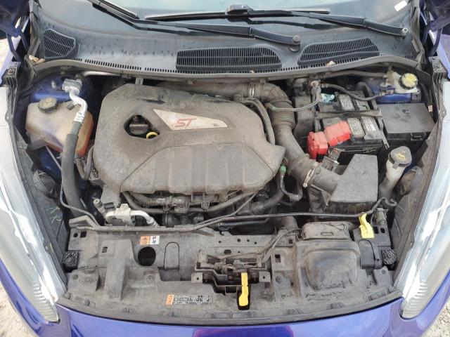 3FADP4GX6FM167241 - 2015 FORD FIESTA ST BLUE photo 11