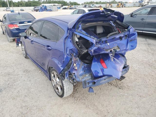 3FADP4GX6FM167241 - 2015 FORD FIESTA ST BLUE photo 2