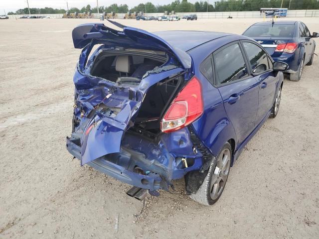 3FADP4GX6FM167241 - 2015 FORD FIESTA ST BLUE photo 3