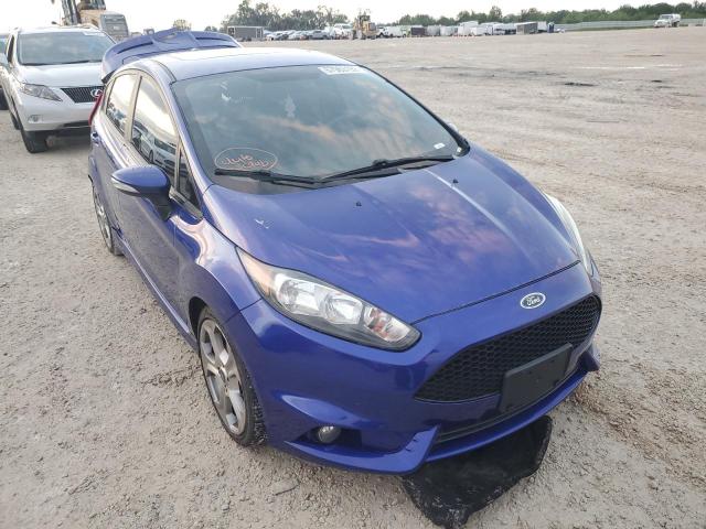 3FADP4GX6FM167241 - 2015 FORD FIESTA ST BLUE photo 4