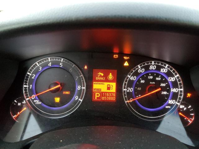 JNKAJ09EX8M301927 - 2008 INFINITI EX35 BASE Մոխրագույն լուսանկար 9