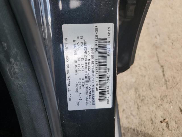 JM1BL1H40A1264666 - 2010 MAZDA SPEED 3 BLACK photo 13