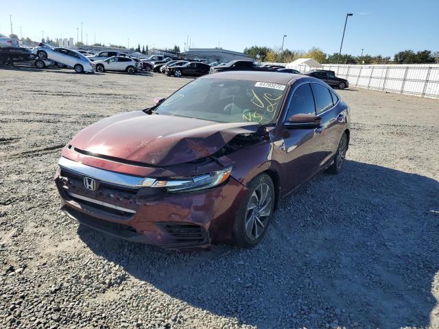 19XZE4F9XKE023334 - 2019 HONDA INSIGHT TO MAROON photo 2