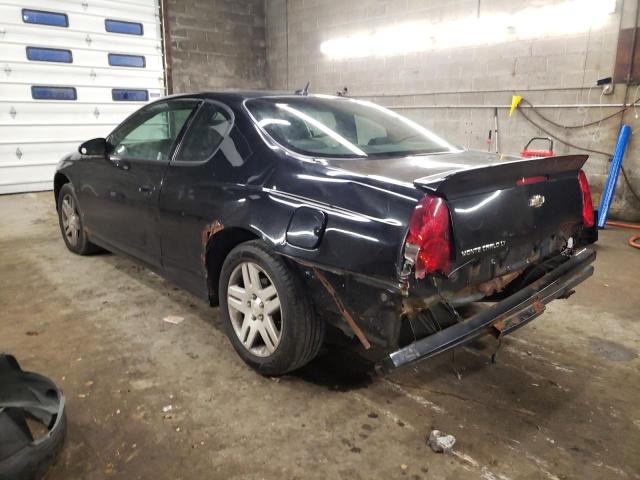 2G1WK16N779326643 - 2007 CHEVROLET MONTE CARL BLACK photo 2