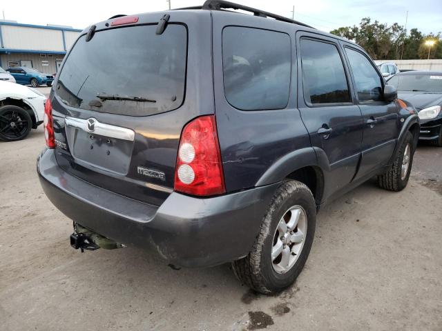 4F2CZ04155KM52799 - 2005 MAZDA TRIBUTE S BLUE photo 3